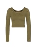 Sloggi Longsleeve in Oliv