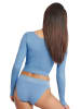 Sloggi Longsleeve in Hellblau