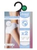 Sloggi 2-delige set: slips wit
