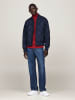 Tommy Hilfiger Doorgestikte jas donkerblauw