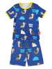 Toby Tiger 2tlg. Outfit "Puffin" in Blau/ Bunt