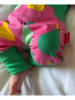 Toby Tiger Sweathose "Pear" in Pink/ Grün