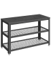 Songmics Schoenenkast zwart - (B)73 x (H)45 x (D)30 cm