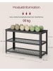 Songmics Schoenenkast zwart - (B)73 x (H)45 x (D)30 cm