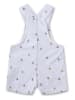 Sanetta Kidswear Tuinbroek lichtblauw/meerkleurig