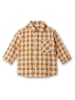 Sanetta Kidswear Hemd in Creme/ Senf