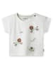 Sanetta Kidswear Koszulka w kolorze białym ze wzorem