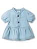 Sanetta Kidswear Sukienka w kolorze błękitnym