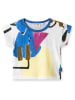 Sanetta Kidswear Koszulka w kolorze białym ze wzorem