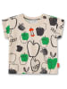 Sanetta Kidswear Koszulka w kolorze beżowym ze wzorem