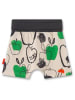 Sanetta Kidswear Szorty w kolorze kremowym ze wzorem