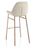 TFT Home Hocker "Montgomery" in Beige - (B)49,5 x (H)105 x (T)41 cm