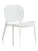 TFT Home Stoel "Mahon" wit - (B)58 x (H)71 x (D)48,5 cm