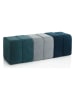 TFT Home Bank "Matilde" in Dunkelgrün - (B)120 x (H)40 x (T)40 cm