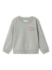 name it Bluza "Biliva" w kolorze szarym ze wzorem