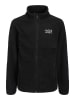 JACK & JONES Junior Fleecejacke "Flame" in Schwarz