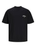 JACK & JONES Junior Koszulka "Santorini" w kolorze czarnym