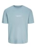 JACK & JONES Junior 2er-Set: Shirts "Vesterbro" in Hellblau/ Anthrazit