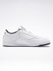 Reebok Leder-Sneakers "Club C 85" in Weiß/ Dunkelblau