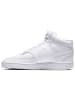 Nike Leder-Sneakers "Court vision" in Weiß