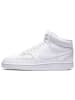 Nike Leder-Sneakers "Court vision" in Weiß