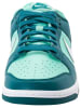 Nike Leder-Sneakers "Dunk Low" in Türkis