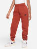 Nike Sweathose in Rostrot