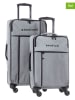 Travel World 2er-Set: Reisetasche in Silber