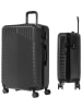 Travel World 3-delige hardcase-trolleyset zwart