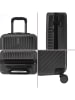 Travel World 3-delige hardcase-trolleyset zwart