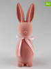 AM Design 2-delige set: decoratieve figuren "Konijn" lichtroze - (B)5,5 x (H)18 x (D)5 cm