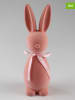 AM Design 2-delige set: decoratieve figuren "Konijn" lichtroze - (B)7 x (H)23 x (D)6 cm