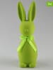 AM Design 2er-Set: Dekofiguren ''Hase'' in Grün - (B)7 x (H)23 x (T)6 cm