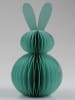 AM Design Decoratief figuur "Konijn" turquoise - (B)11 x (H)20 x (D)11 cm