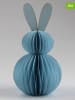 AM Design 2er-Set: Dekofiguren "Hase" in Blau - (B)8 x (H)14 x (T)8 cm