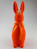 AM Design Figurka dekoracyjna w kolorze pomarańczowym - wys. 46 x Ø 15 cm