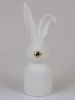 AM Design Decoratief figuur "Konijn" wit - (B)7 x (H)19 x (D)6 cm