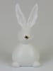 AM Design Decoratief figuur "Konijn" wit - (B)11 x (H)21 x (D)10 cm