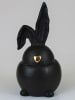 AM Design Aufbewahrungsgefäß ''Hase'' in Schwarz - (B)12,5 x (H)23 x (T)12 cm