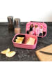 SCOOLI Brotzeitdose "Barbie" in Rosa - (B)18 x (H)13,5 x (T)6 cm