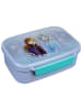SCOOLI Brotzeitdose "Frozen" in Hellblau - (B)18 x (H)13,5 x (T)6 cm