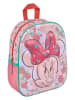 Undercover Pluchen rugzak "Minnie Mouse" lichtroze - (L)27 cm - (B)33 cm - (H)10 cm