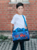 SCOOLI Sporttasche "Spider-Man" in Blau - (L)35 cm - (H)23 cm - (T)15 cm