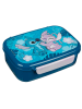 SCOOLI Brotzeitdose "Lilo & Stitch" in Blau - (B)18 x (H)13,5 x (T)6 cm