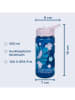 SCOOLI Trinkflasche "Aero Lilo & Stitch" in Blau - (L)19 cm - 500 ml - Ø 7 cm