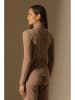 Perfect Cashmere Kaschmir-Rollkragenpullover "Craigton" in Hellbraun