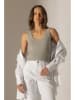 Perfect Cashmere Kaschmir-Top "Vanesia" in Grau