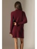 Perfect Cashmere Kaschmir-Kleid "Lyamia" in Bordeaux