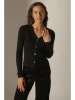 Perfect Cashmere Kaschmir-Cardigan "Livia" in Schwarz