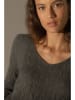 Perfect Cashmere Kaschmir-Pullover "Salome" in Anthrazit